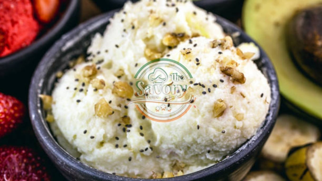 Parmesan ice cream serving idea 1