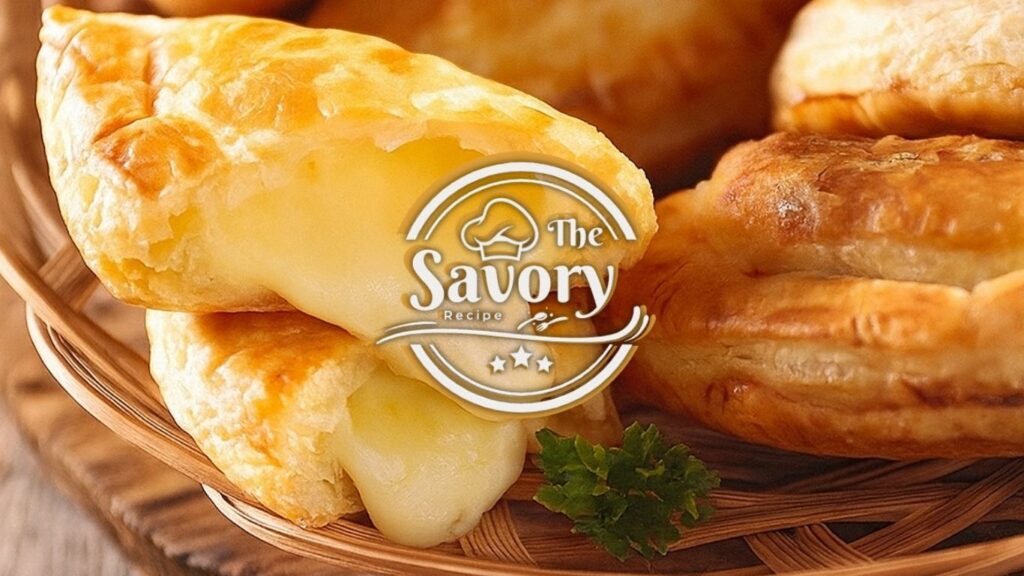 French chaussons sales golden puff pastries