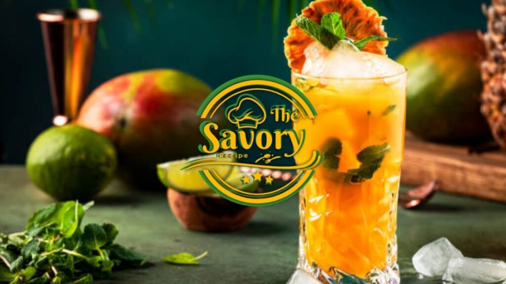 Mango mojito agua fresca overview