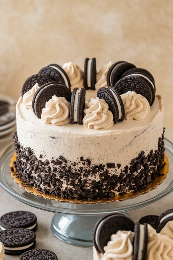 Oreo Ice Cream Cake