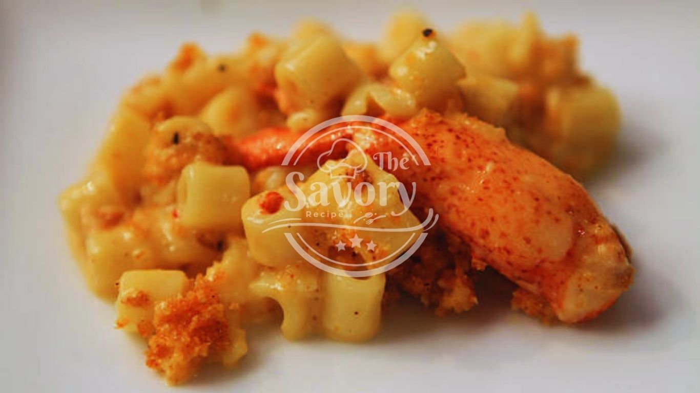 Truffle mac and cheese variation